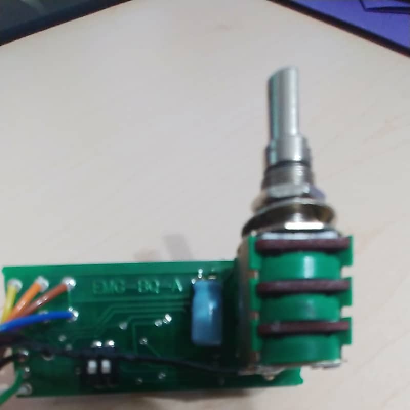 EMG BQC from Spector Euro bass Gold knobs Reverb