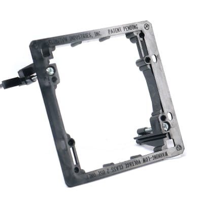 Elite Core Q-1-UMB-EC Double Gang Low Voltage Universal Mounting Bracket for Existing Construction image 2