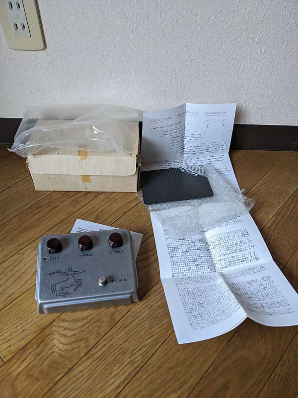 Klon Centaur Professional Overdrive (Horsie) silver short Klon Centaur Professional Overdrive (Horsie) silver short