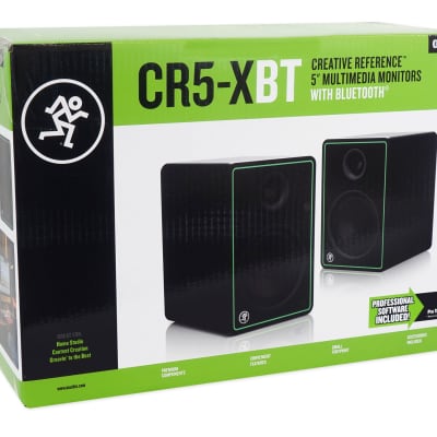 Pair Mackie CR5-XBT 5" 80w Bluetooth Reference Multimedia Studio Monitors Speakers image 7