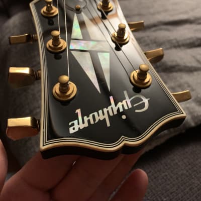 Epiphone Japan Les Paul Custom Factory Gibson Headstock (JDM