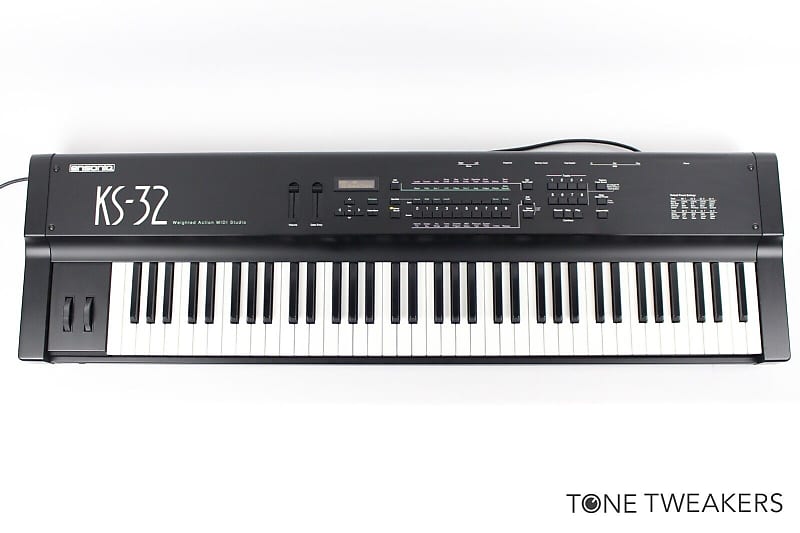 鍵盤楽器 ensoniq ks-32 Ensoniq KS-32 Weighted Action MIDI Studio 1992 | Reverb