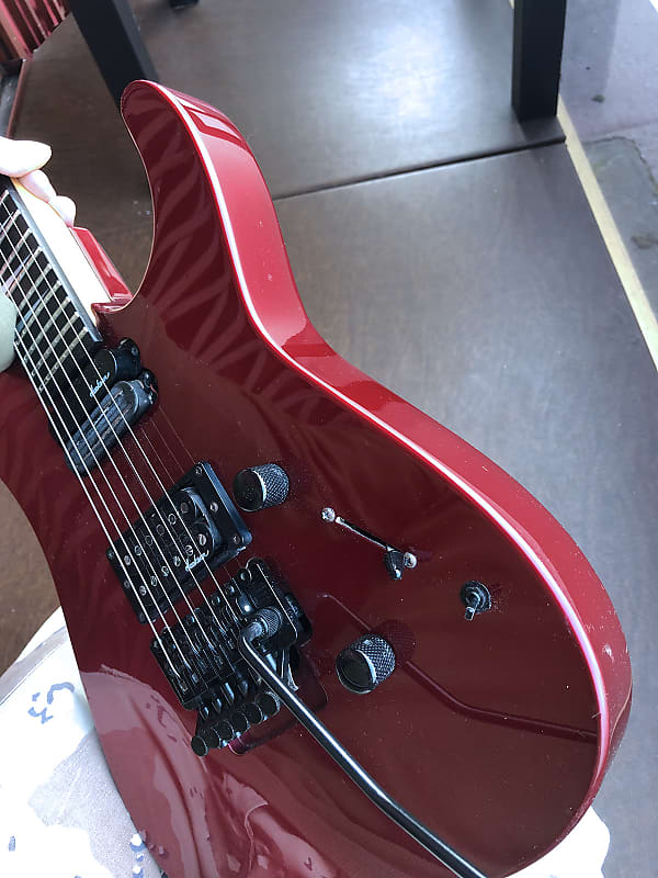 ギター Jackson Dinky AXE CUSTOM Gradation Red USED Grover Jackson / Dinky AXE CUSTOM Gradation Red [11