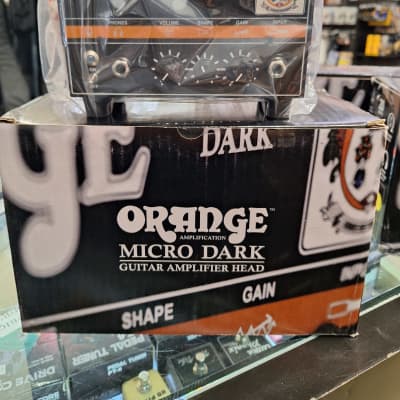 Orange Micro Dark 20-Watt Guitar Amp Head  Black image 1