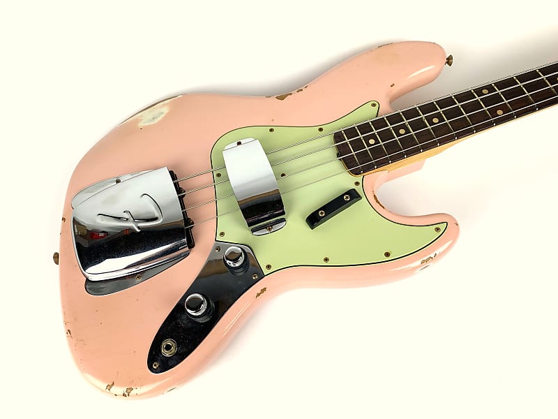 Fender Custom Shop 64 Jazz Bass Relic Reverb 9649