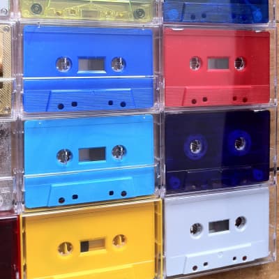 New Type I Colored Casing Audio Cassettes image 2