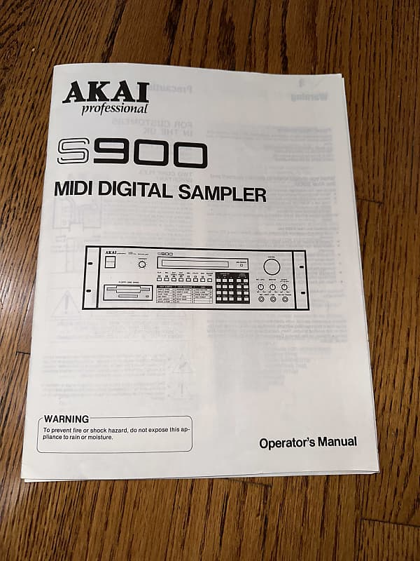 Akai S900 MIDI Digital Sampler 1986 | Reverb