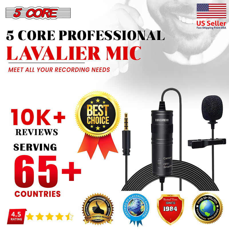  Professional Wireless Lavalier Microphone for iPhone 15 USB-C,  Build-in Mic Quality Noise Reduction, 2 Pack Clip-on Microphones for  Android Cell Phone, Lapel Microfono for Video Recording/Podcast : Musical  Instruments