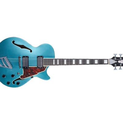 D'Angelico Premier SS w/ Stairstep Tailpiece - Ocean Turquoise - Open Box image 4
