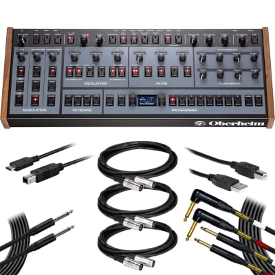 Oberheim OB-X8 Desktop Module Polyphonic Analog Synthesizer CABLE KIT