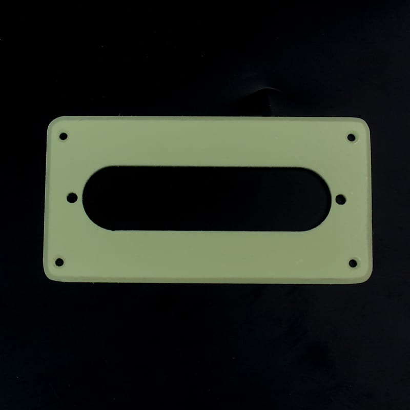 Humbucker to Strat Style Pickup Adapter Ring ,H-S-2 1-Ply Non-Slant Mint Green image 1