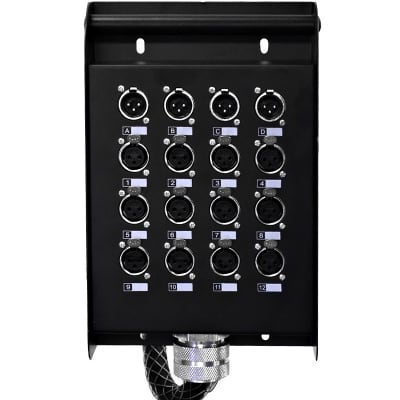 Seismic Audio 12 CHANNEL 25' XLR SNAKE CABLE 12x4x25 Pro Audio Recording Stage image 4