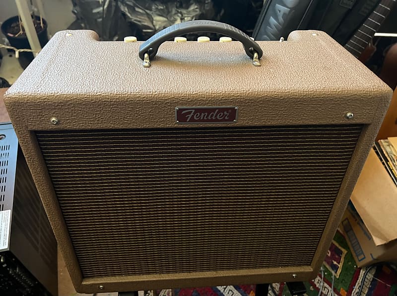 Rare Brown Tolex Fender Blues Junior Jr Jr. Tube Guitar Amp Reverb