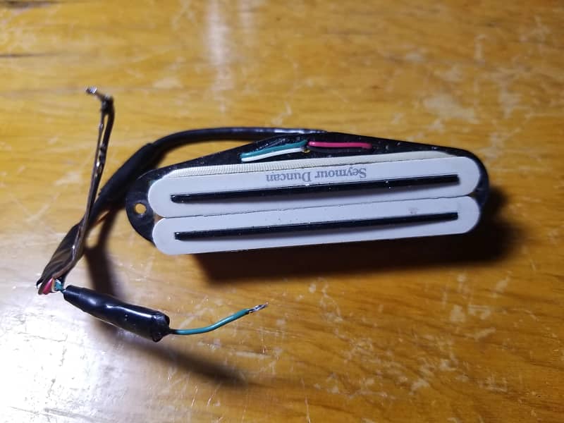 Seymour Duncan Hot Rails Bridge Humbucker White | Reverb