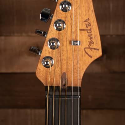 Fender American Acoustasonic Strat, Ebony Fingerboard, Dakota Red - Blem image 9