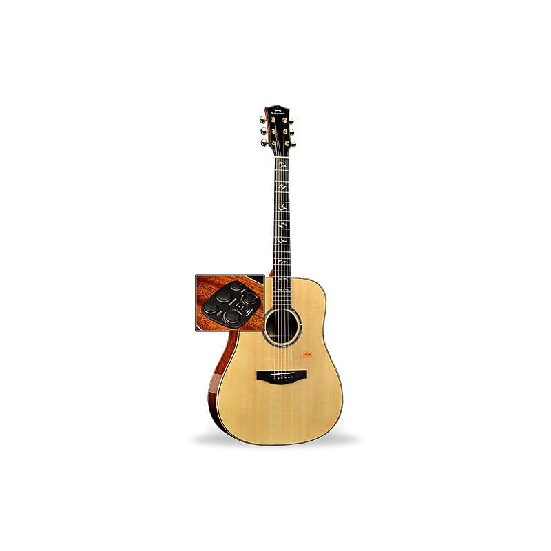 Kepma D1-130A Acoustic/Electric Guitar w/Acoustifex Pick-Up System image 1