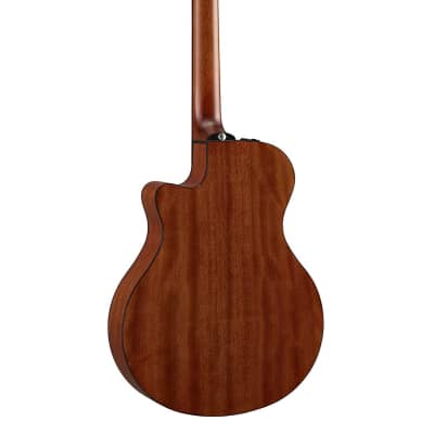 Yamaha Acoustic-Electric Nylon-String Guitar, Brown Sunburst NTX1 BS image 3