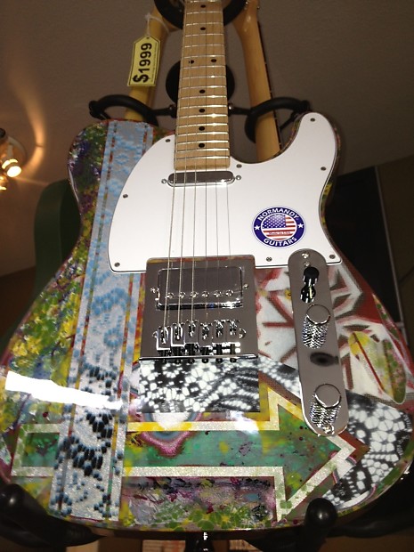 Normandy Guitars Alumicaster  - Custom One-Off Paint Job! image 1