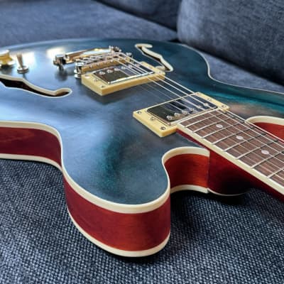 ES-335 style semi-hollow electric guitar StewMac image 12