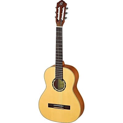 Ortega Guitars Family Series 3/4 Sized Left-Handed Nylon 6-String Acoustic Guitar w/ Video Link image 1