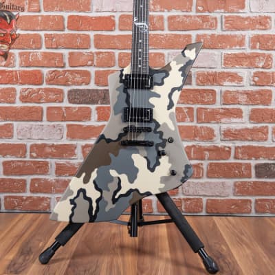 ESP Will Adler RARE Lamb of God Signature Custom Camo ESP Will Adler RARE Lamb of God Signature Custom Camo