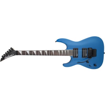 Jackson JS Series Dinky Arch Top JS32 DKA Left-Handed Electric Guitar, Amaranth Fingerboard, Bright Blue image 6