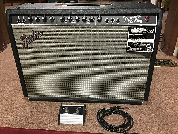 Fender frontman 212r for sale top