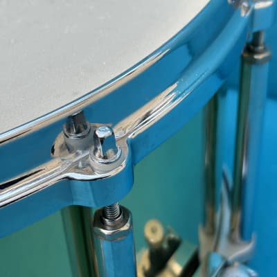 Free Floating Brass Snare Drum 14" x 8" - Pearl B-9114ED image 21