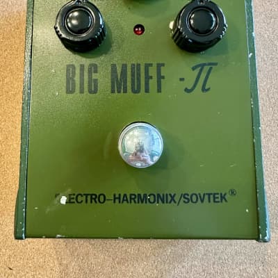 Electro Harmonix Sovtek Tall Font Green Russian Big Muff, Civil War, 100%  Original | Reverb