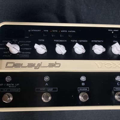 VOX DelayLab ディレイエフェクター Vox Delay Lab Part 2 - YouTube