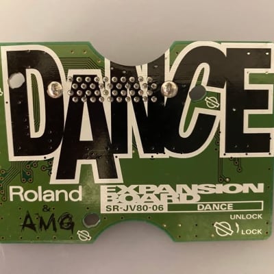 Roland SR-JV80-06 Dance Expansion Board 1990s - Green