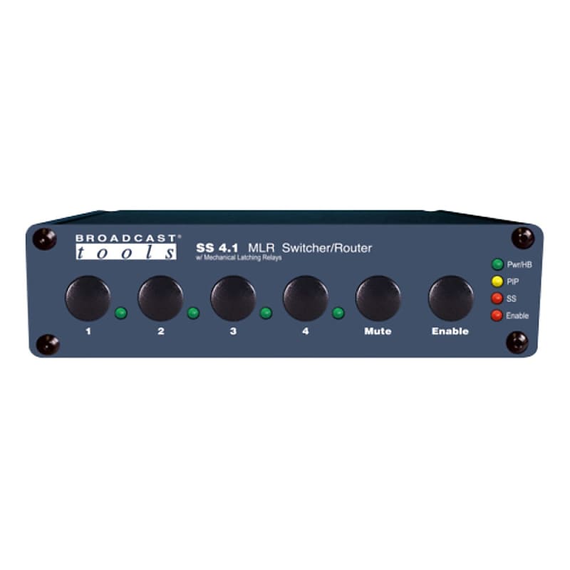Broadcast Tools SS 4.1 MLR/RJ RJ45 Switcher/Router | Reverb