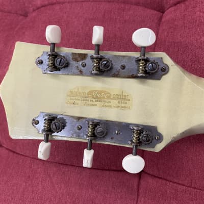 Harmony H1214 Archtone Acoustic Archtop Guitar 1950's - Blond with Faux Flame image 20