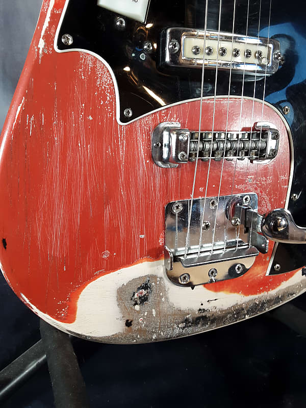 ギター TRUETONE Truetone Vintage 1969, unknown model, Project? 1969? Red