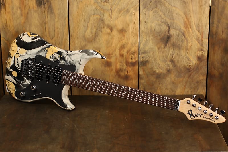 Vigier Excalibur Original HSH Floyd Rose Rock Art | Reverb