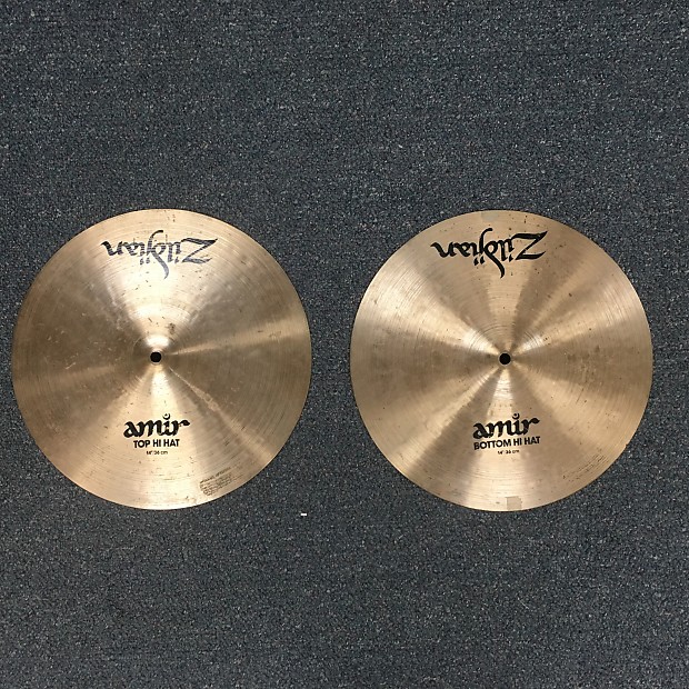 Zildjian 14" Amir Hi-Hat Cymbals (Pair) image 1