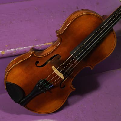1920s Bruno German Stradivarius-Copy 4/4 Violin (VIDEO! Fresh Work, Ready to Go) image 2