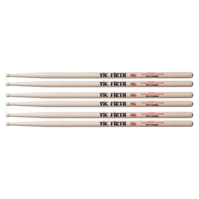 Vic Firth American Custom SD4 Combo Drum Sticks (3 Pair Bundle)