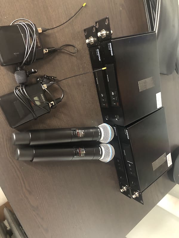 Shure Qlxd G50 Wireless Microphone System W Beta58 Handheld Reverb