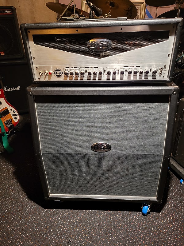 B52 AT100 Half Stack 100 Watt Tube Guitar Amp 2000s Black Reverb