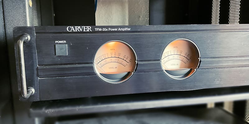 Carver Tfm-35x Stereo Amplifier. THX 250wpc Works Great. | Reverb