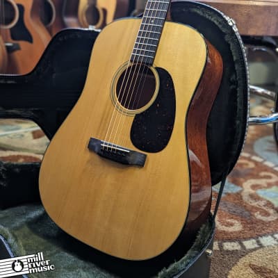 Martin D-18 - Acoustic Guitar - Natural w/Hardshell Case image 1