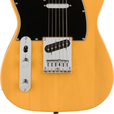 Fender Squier Affinity Series Telecaster Butterscotch Blonde Left-Handed Electric Guitar image 1