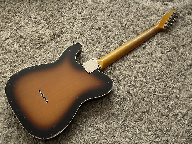 MJT 1959 Telecaster Custom Aged Relic Double Bound. Fender