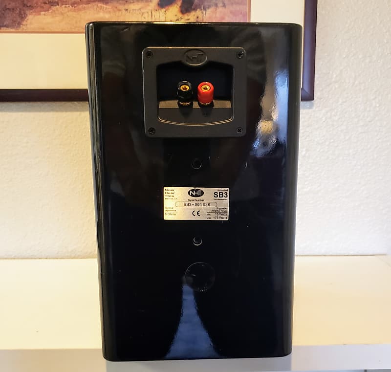 Single NHT SB3 Super Series bookshelf Speaker | Reverb