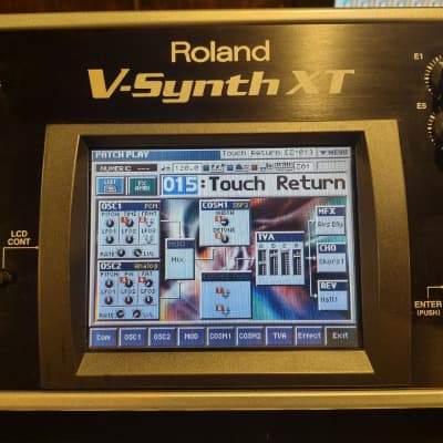 Roland V-Synth XT Rack Mount Digital Synthesizer 2005 - 2009 - Black image 3