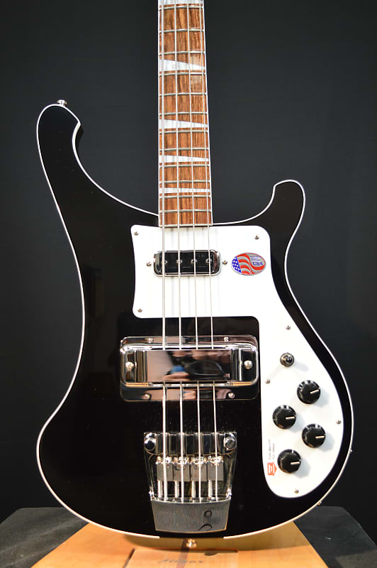 Brand New Rickenbacker 4003JG Bass Guitar - Jetglo with RIC hardshell case image 1