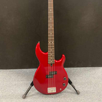 Yamaha  BB300  4- string bass 1995 Made in Taiwan. Red.  Great Shape! image 2