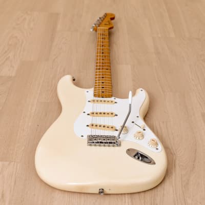 1982-83 Fender '57 Stratocaster JV Olympic White, ST57-65 w/ USA Fullerton Pickups, Japan MIJ Fujigen image 10