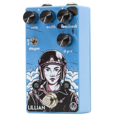 Walrus Lillian Multi-Stage Analog Phaser Guitar Effects Pedal image 2